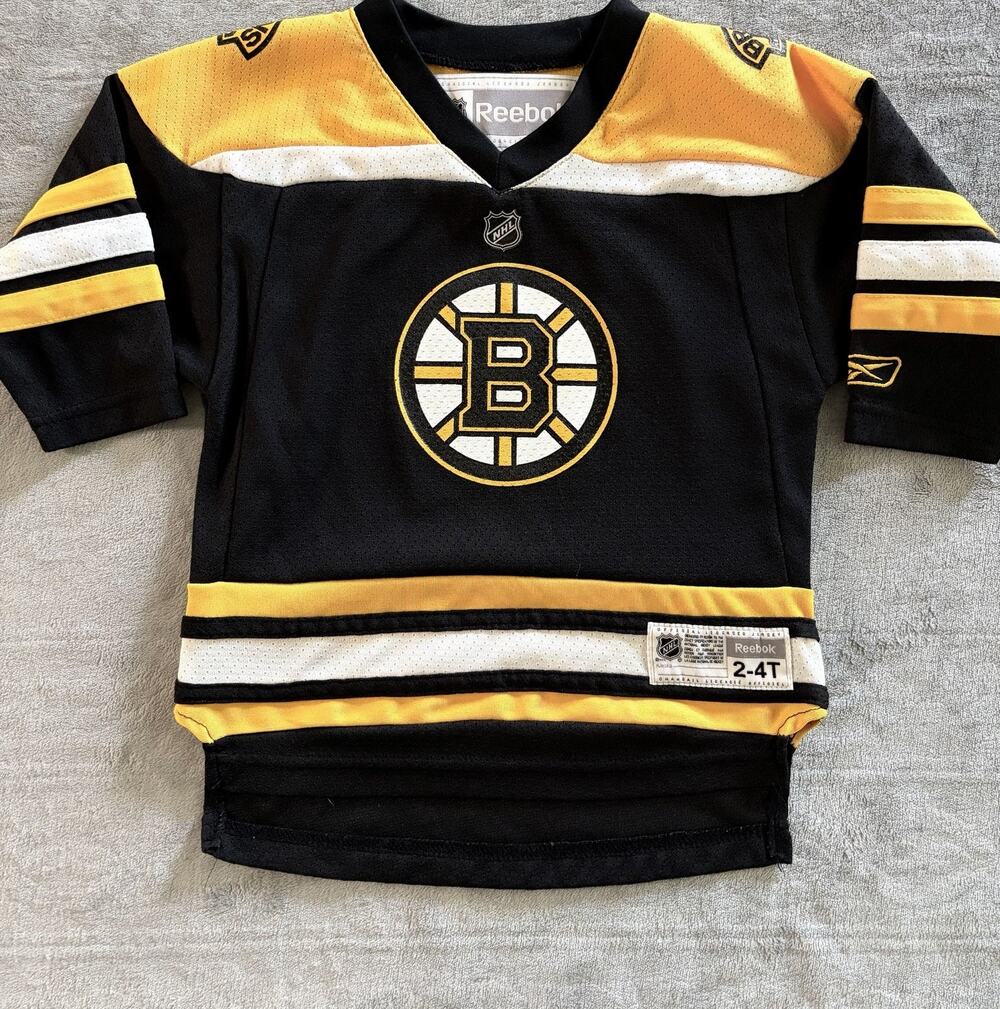 NHL Reebok Boston Bruins Milan Lucic Jersey 17 Youth 2T- 4T Boys Black